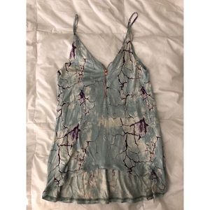 Silence + Noise zipper tank top XS